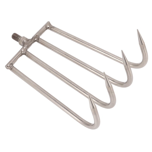 Hand Rake, Weed Hook Stainless Steel Strong For Fishing L