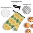 thumbnail image 5 of YFYANG Oven Mitts and Pot Holders Sets 4 Pieces, Non-Slip Heat Resistant Stylish Geometric Stripes Kitchen Glove Pot Mat for Cooking and Baking, 5 of 8