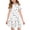 #A22-White, variant on XADYUY Summer Dress for Girls Casual A-Line Short Sleeve Girls Tshirt Dresses Polka Dot Crew Neck Sundresses Summer Swing Dresses with Pockets,12-13Years,Yellow