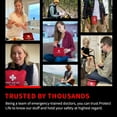 Protect Life First Aid Kit - Home/Business, Travel, Hiking, Camping ...