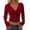 Red, variant on Women Ribbed Knit Cropped Zip Up Hoodie, Solid Drawstring Hooded Sweatshirt, Slim Fit Long Sleeve Y2K Sweat Jacket with Side Pockets Red M