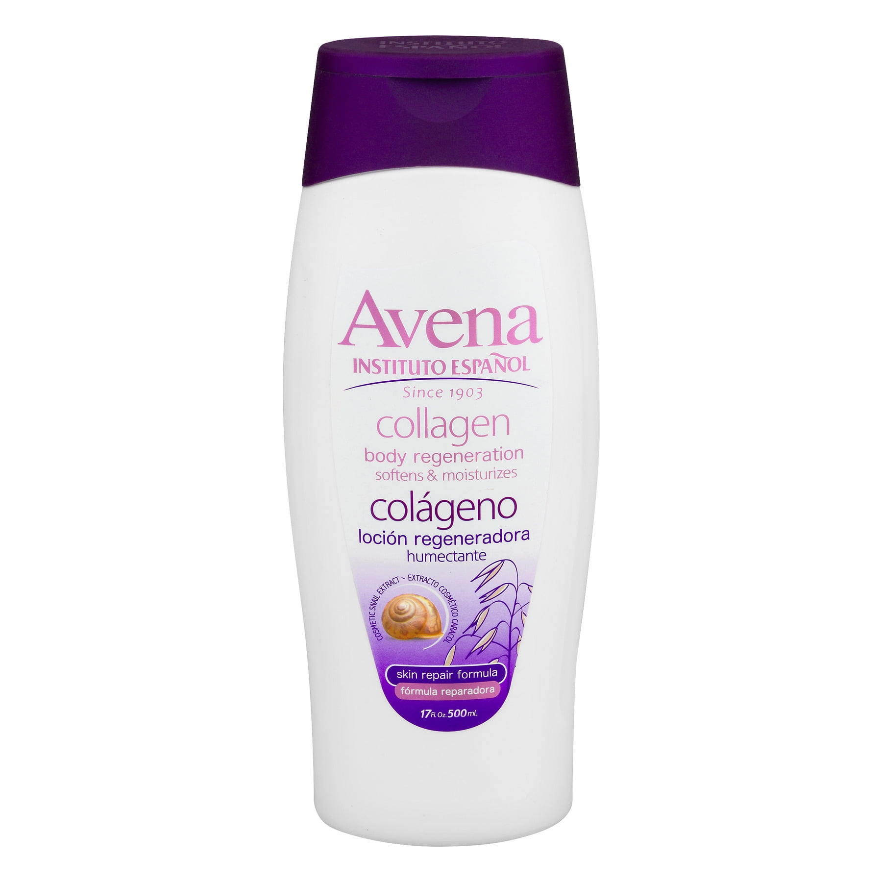 AVENA Collagen Hand & Body Lotion, Softens and Moisturizes, Dry Skin, 17 fl. oz.