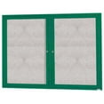 thumbnail image 3 of Aarco Products DCC3648RIG 48 in. W x 36 in. H Illuminated Enclosed Bulletin Board - Green, 3 of 3