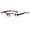 Black, variant on Mens Half Rimless Sport Reading Glasses +1.0, Black Plastic Readers 1.0