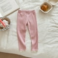 thumbnail image 3 of JTieacloth Girls Wide Pants Micro Flare Pants Girl's Stretch Outer Layer Leggings,Sizes 3-4 Years, 3 of 7
