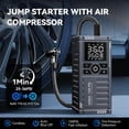 thumbnail image 3 of Arrancador de Batería para Auto KOLTGOO 4500A con Compresor de Aire 150 PSI, 3 of 8