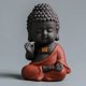 thumbnail image 4 of Esculturas de Buda para mascotas, decoración de cerámica, regalo de Tathagata, lindas artesanías. rojo, 4 of 7
