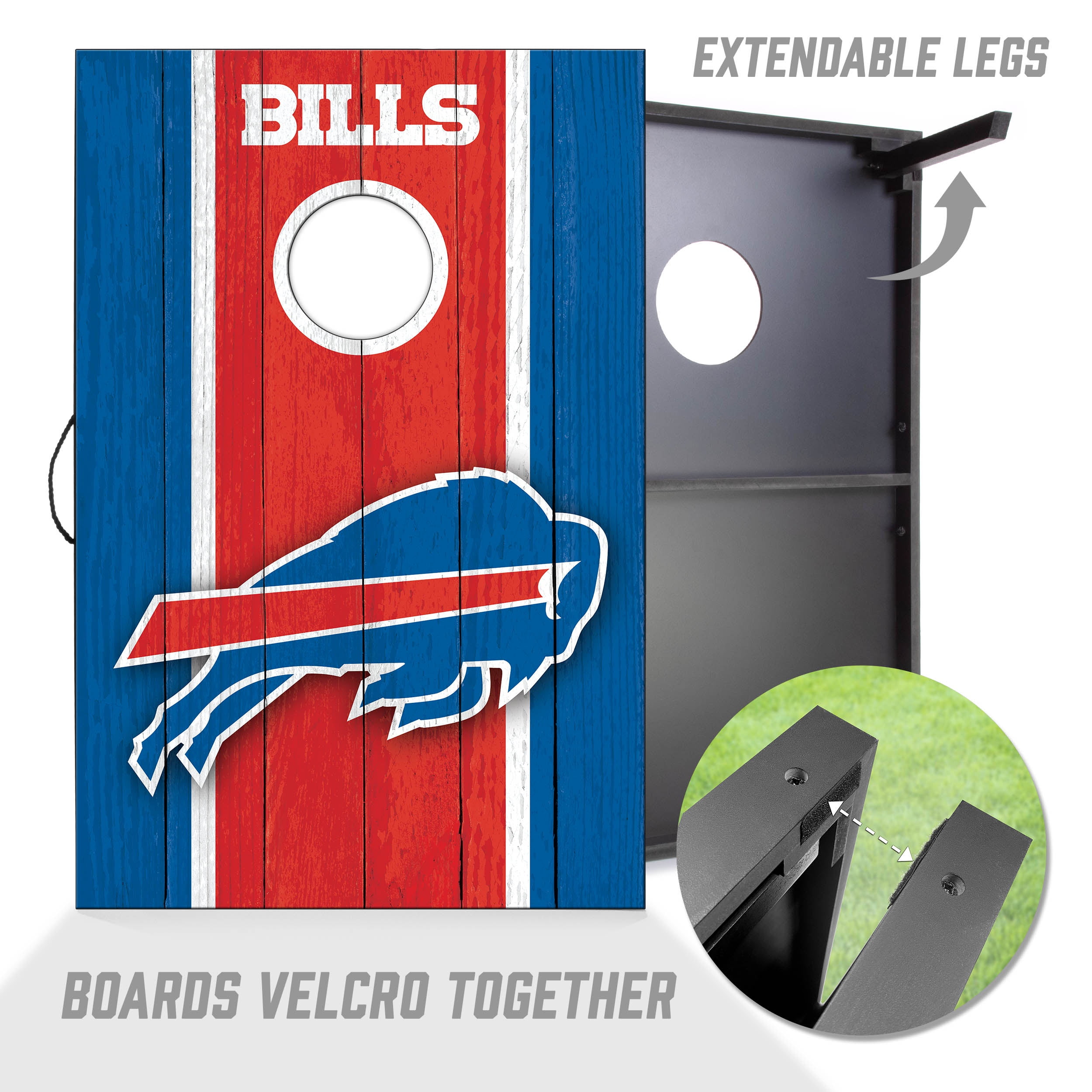 Buffalo Bills 2x3 MDF Cornhole Game Set