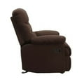 thumbnail image 3 of Recliner Chair for Living Room, Manual Recliner with Microfiber Technology Cloth, Overstuffed Single Sofa, Easy to Operate The Footrest & Headrest, Suitable for Small Spaces, 3 of 4