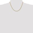 thumbnail image 2 of 14k Yellow Gold 18 Inch 2.75mm Rope Chain Necklace Pendant Charm, 2 of 9