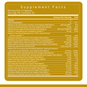 Premier Research Labs Multi-Vitamin - Supports Immune Priming, Brain, Cardiovascular & Whole Body - Multivitamin with Prebiotics & Postbiotics - Gluten & Soy Free - 120 Plant-Source Capsules