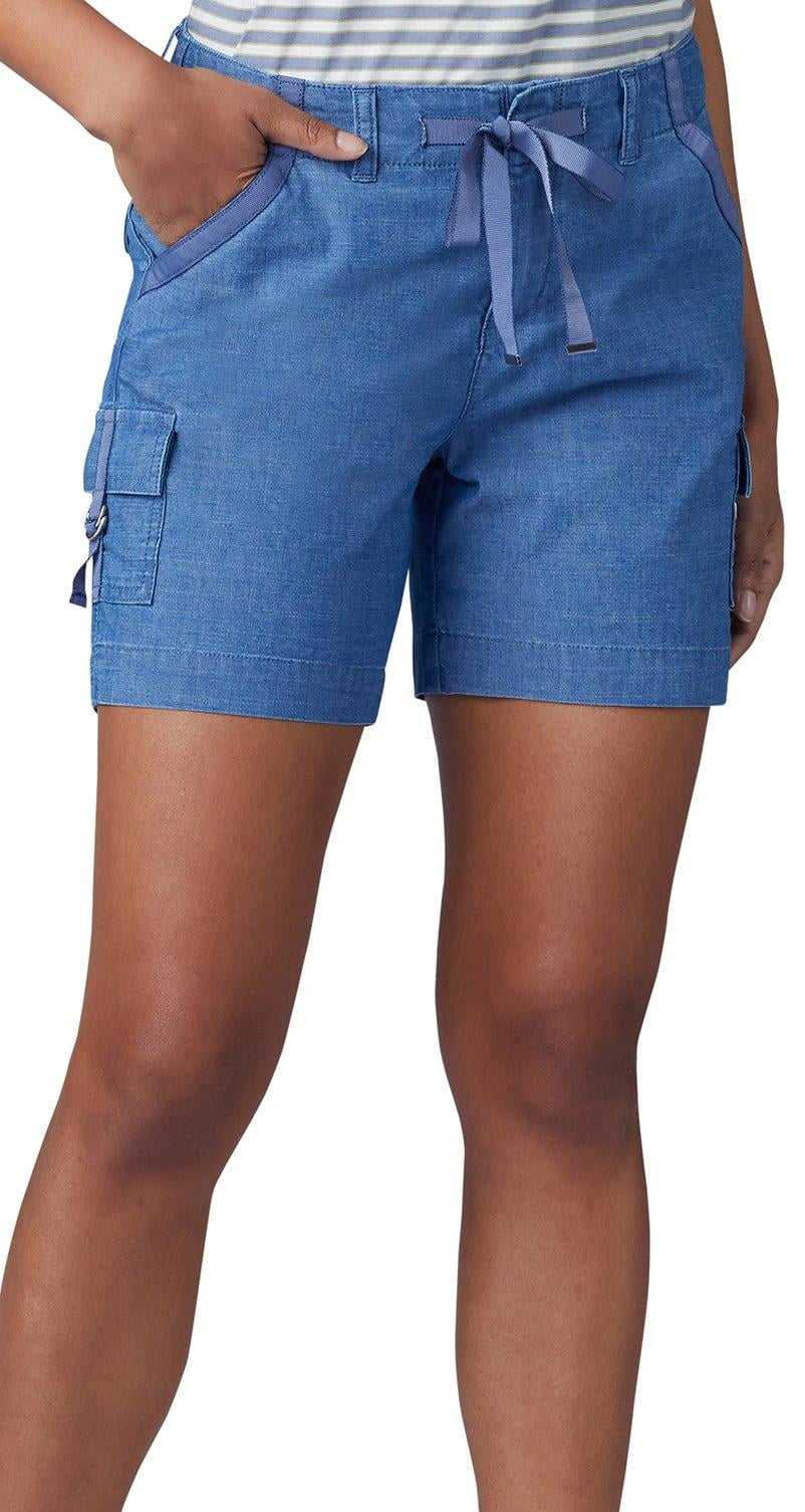 Lee Womens Regular Fit Drawstring Cargo Shorts - Walmart.com