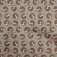 thumbnail image 1 of oneOone Rayon Brown Fabric Pomegranate Sewing Craft Projects Fabric Prints By Yard 56 Inch Wide, 1 of 4