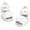 B1_white_rubber Sole, variant on Baby Girls Boys Sandals Infant Summer Beach Shoes Anti Slip Rubber Sole Outdoor First Walking Crib Shoes