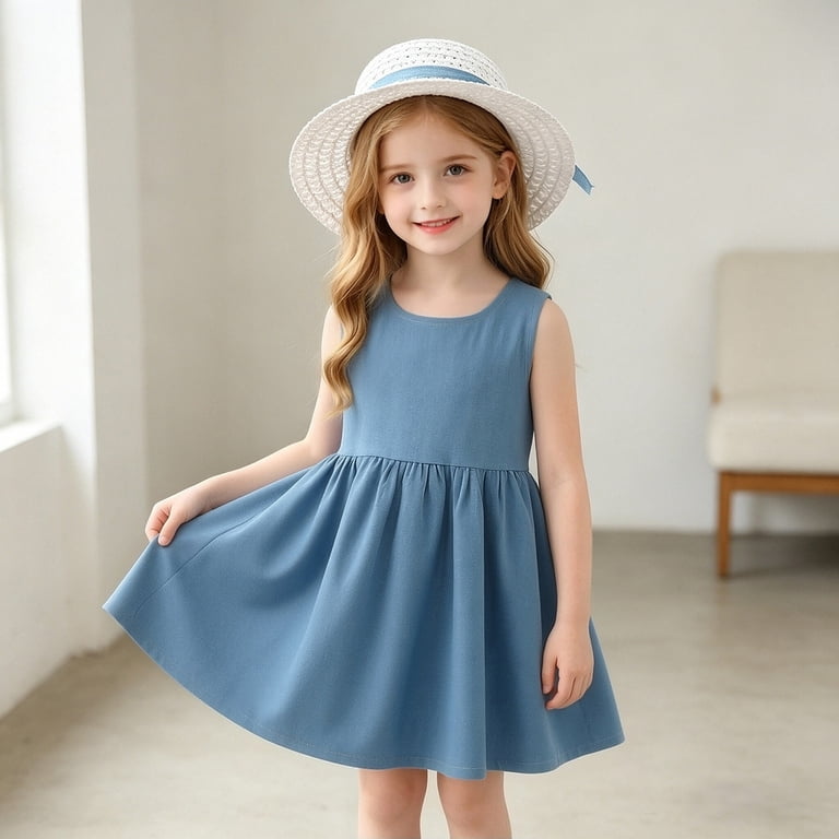 barrel sleeve denim dress LONG MINI Style:Single Bustier: Includes Free Bra Pad. Garment Care infant girl dress 16 Cool And Classic