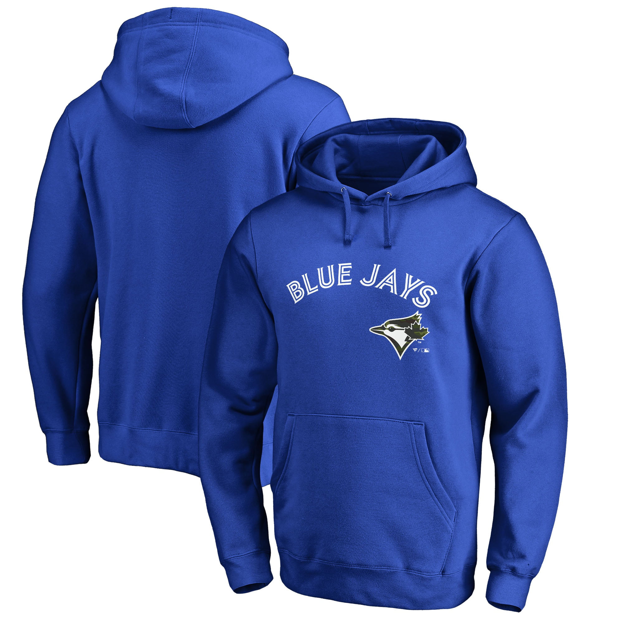 Toronto Blue Jays Fanatics Branded Memorial Wordmark Pullover Hoodie ...