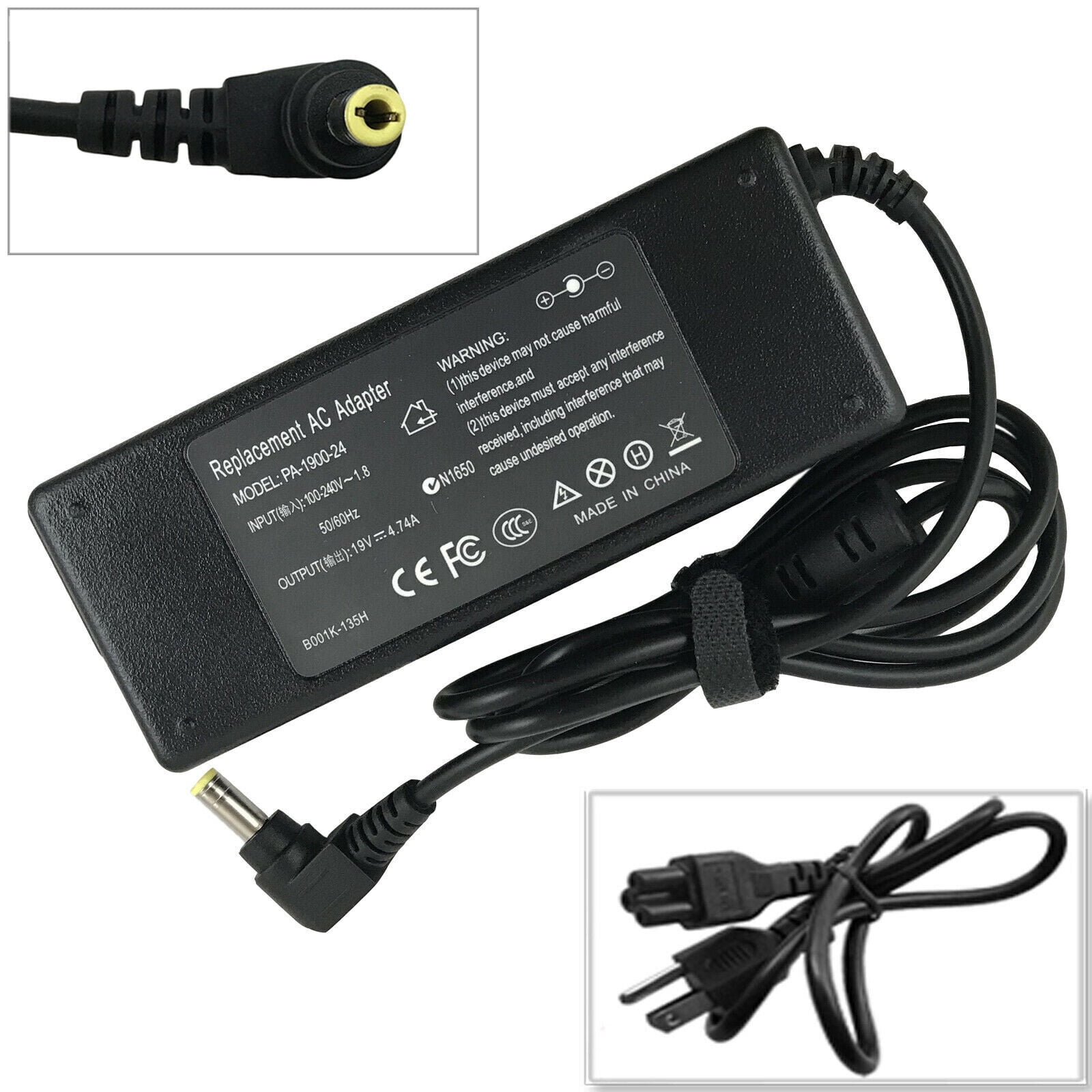 90W AC Battery Adapter Charger For Inogen One G3, G4, G5 Power Supply