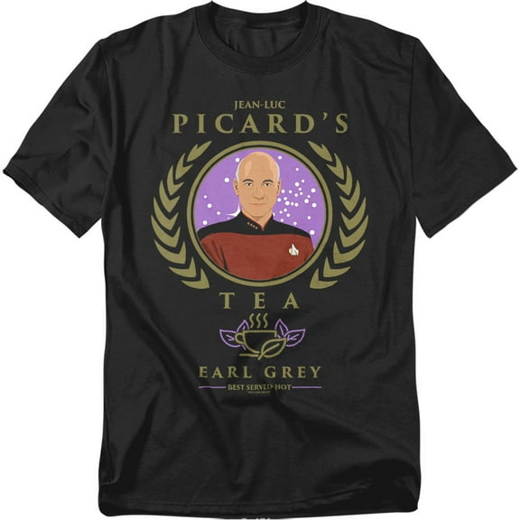 Star Trek The Next Generation Tea Earl Grey Hot Unisex Adult T Shirt For Men And Women