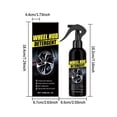 thumbnail image 3 of Yunuuuoa Wheel Rim Cleaner for Metal Rust Stains, Effective Wheel Cleaner Spray, Safe Alloy Wheel Cleaner for Cars Trucks SUVs, Quick Shine Restorer, Brightening Tire Rim Cleaner Solution, 3 of 9