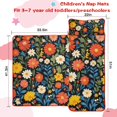 thumbnail image 5 of Pioneer Flower Floral Print Pattern Toddler Nap Mats for Kids Preschool,Sleeping Mat Bag or Kids,Toddler Sleeping Bag,Toddler Nap Mat or Daycare, 5 of 6