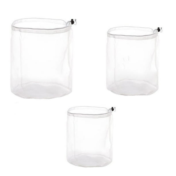 Lavandería bolsas de lavado herramientas ropa interior 3pcs cordón de limpieza del hogar sujetador de lavandería Cocina,Comedor y Bar
