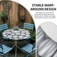 thumbnail image 2 of Golf Balls Round Fitted Tablecloth with Elastic Edge Sports Balls Modern Style Table Cover Fit for 55"-60" Tables Waterproof Tablecloths for Dinner Camping Picnic, 2 of 9