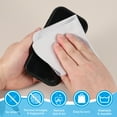 thumbnail image 5 of Glasses Cleaning Cloth 7.9" x 7.9" , Microfiber Eyeglasses Cleaner Cloths Soft Suede Wipe Screen, Light Gray 6 Pcs, 5 of 7