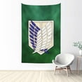 thumbnail image 1 of Tapiz de Attack On Titan para dormitorio, estampado artístico para colgar en la pared, pósteres estéticos, tapices de fondo para sala de estar, dormitorio, regalo para fanáticos, 90 x 60 pulgadas, 1 of 8