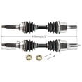 thumbnail image 4 of CV Axle Shaft Assembly & Front Suspension Shock Swing Arm Swingarm Kit & Tie Rod Ball Joint & Steering Spindle Knuckle for 4WD Front Drive Shaft Go kart ATV Quad Buggy 4 Wheelers UTV DIY Parts, 4 of 9