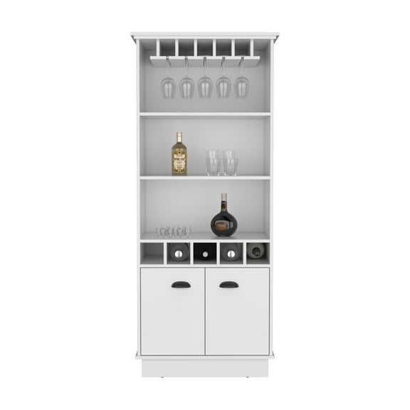 Newboti Furniture Bar Cabinet Taholah, Living Room, White 39734