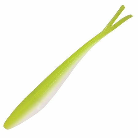 Kalin s 4 Jerk Minnow Jr 10pk White/Chartreuse