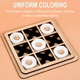 thumbnail image 3 of Bzdzmqm under $5 Tic Tac Toe, Tic Tac Toe Board Game, Wooden Educational Strategy Game, Family InteractiveToy, Travel Portable Game,ChildrenLearning Entertainment, 3 of 8
