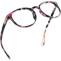 LifeArt Blue Light Blocking Reading Glasses (Roound Frame,  1.00 Magnification)