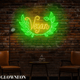 thumbnail image 4 of GLOWNEON LED Vegan Neon Sign, Wall Light for Vegan Restaurant and Plant Based Lifestyle Decor, 4 of 4