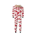 thumbnail image 4 of Pyjamas de Noël Reindeer, Tenues de Famille Assorties, Pyjamas de Noël de Haute Qualité pour un Style Familial Cohérent (Rouge), 4 of 4