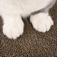 thumbnail image 3 of Cat Scratch Bed 2-in-1 Corrugated Paper Scratching Board and Bed for Cats with Sturdy Structure and Easy Assembly, 3 of 8