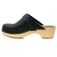 thumbnail image 3 of BJORK Wooden Open Back Clog Grip Sole (Black, EU-40), 3 of 9