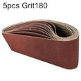 thumbnail image 2 of 5 PCS Cinturones de lijado Cinturones de pulido 3 * 21 pulgadas 100/150/180 Grit for pulido de metal Ajedlador de lijadora Accesorios, 2 of 4