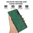 thumbnail image 6 of Dteck Case for Samsung Galaxy S21 FE Wallet Cover, Magnetic Shockproof with RFID Blocking Wallet Card Slot Anti-Fingerprint Slim Cover Shell, Green, 6 of 7