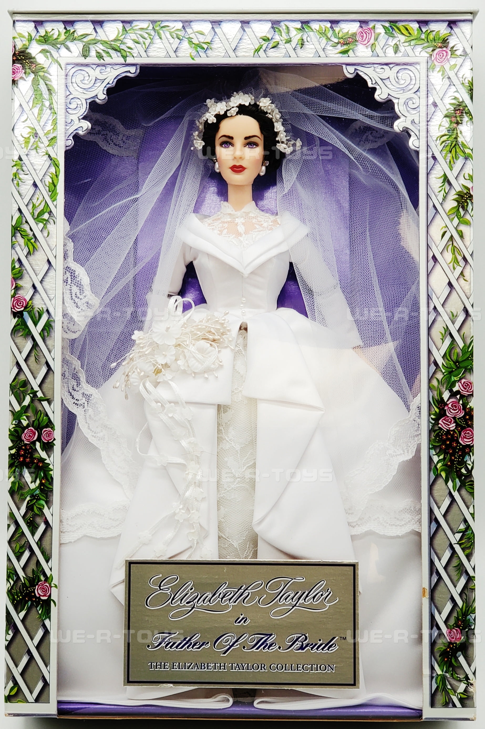 Barbie Elizabeth Taylor Collection Father of the Bride Doll, 2000, 3x13.6x8.9 inches