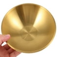 thumbnail image 6 of WEUVEB Multipurpose Golden Stainless Steel Soup Bowl - , Easy to Clean for Home, Restaurant, Kitchen Use, 6 of 8