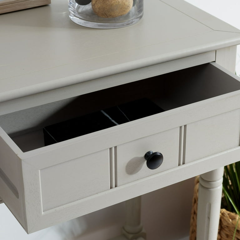 SAFAVIEH Samantha Contemporary 2 Drawer Console, Vintage Grey SAFAVIEH Samantha Contemporary 2 Drawer Console, Vintage Grey