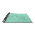 thumbnail image 2 of Ahgly Company Indoor Rectangle Oriental Light Blue Traditional Area Rugs, 2' x 5', 2 of 4