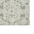 thumbnail image 5 of Better Trends 24" x 40" Bathroom Rugs 100% Cotton Soft Water Absorbent Non Slip Bath Mat Machine Washable Rug (Sage) Medallion Collection, 5 of 6