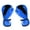 Blue_6oz, variant on Leather Kickboxing Gloves Long Wrist Wrap for Men Women Boxing Training Glove
