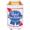 thumbnail image 2 of Pabst Blue Ribbon Classic Logo 12oz Insulated Can Cooler, 2 of 3