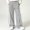 Gray, variant on Cethrio Girls Sweatpants Size 10-12, Color-blocking Fleece-lined Elastic Waist Open Bottom Straight-leg Pants Gray