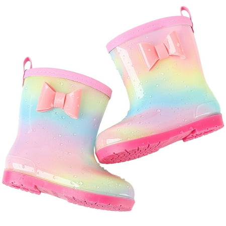 

Toddler Rain Boots for Kids Unisex Kids Rain Boots for Girls and Boys Rain Boots for Children