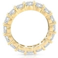 thumbnail image 5 of Pompeii 5ct Prong Diamond Eternity Wedding Ring 14K Yellow Gold (I-J,I2), 5 of 5