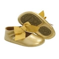 thumbnail image 3 of Baby Girl Princess Flats Ribbon Bow Decor Non-Slip Soft Sole Shoes Princess Fashion, 3 of 8